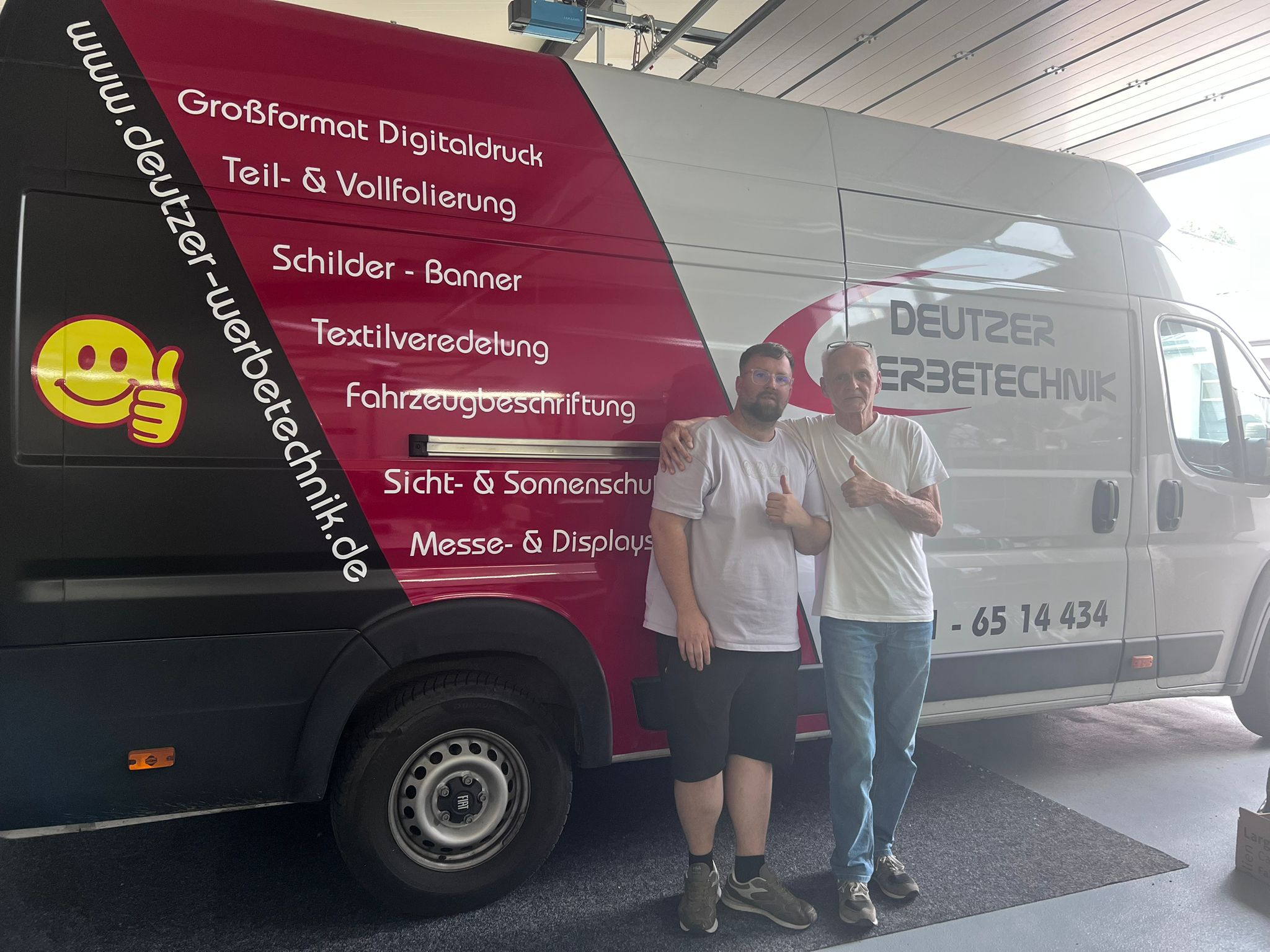 LKW-Folierung Deutzer Werbetechnik